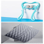 GlowTech France - Multifunctional Manual Six-wheel Neck Massager Massage Relieve Roller Massage Tool