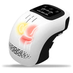 GlowTech France - Intelligent Home Use Electric Intelligent Kneading Heating Knee Massager Rechargeable Pain Relief Infrared Laser Vibration Knee Massager