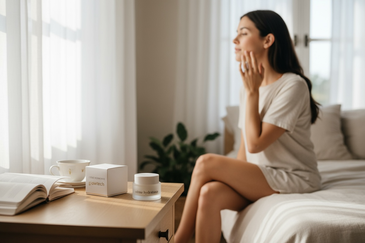 Glowtech™ - Crème hydratante pour votre SKINECARE