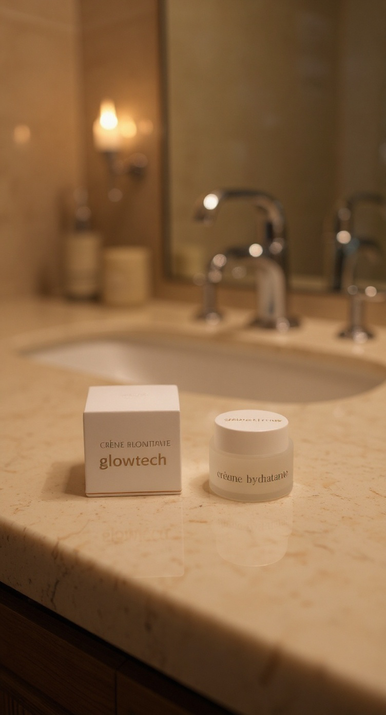 Glowtech™ - Crème hydratante pour votre SKINECARE